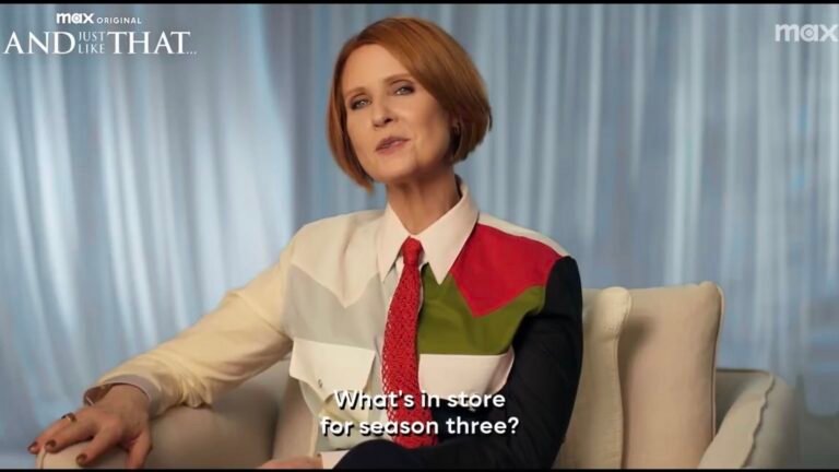 And Just Like That star Cynthia Nixon faces backlash over Palestinian flag shirt: All about the controversy | Web Series