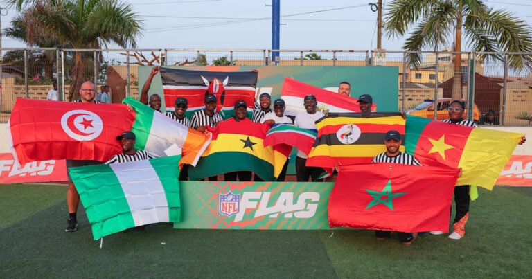 NFL and IFAF host flag football development clinic in Ghana